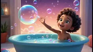 Splish, Splash, A Rainbow Bath | Fun Water Song for Kids | Colorful Bath Time Adventure
