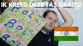 IK KREEG DEZE TAS VAN BOL VOOR HET GOEDE DOEL IN INDIA!