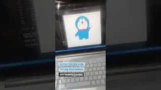 How to make a Doremon Using Python turtle GUI. 