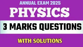 2ND PU PHYSICS 3 MARKS IMPORTANT QUESTIONS WITH SOLUTIONS