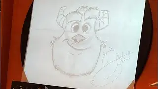 How to Draw Sulley from Monsters Inc. (Disney California Adventure Animation Academy FULL VIDEO)