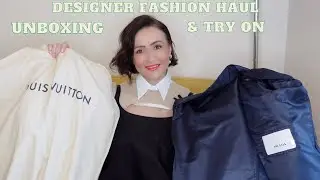 DESGINER FASHION UNBOXING - LOUIS VUITTON, PRADA, VALENTINO