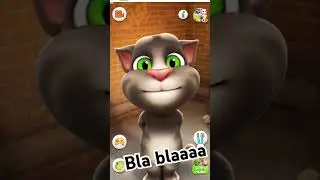 Talking Tom bla blaaa😂😂#talkingtom #funny