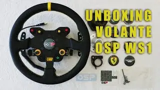 Unboxing del Volante OSP WS1 de OneSimPro | OSP Steering Wheel #JustSimRacing