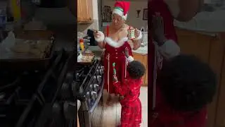 Cooking tasting with Nana Claus 🍪🎄 #christmas2023 #familvlog