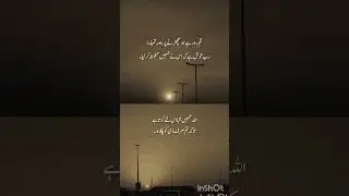 Deep Thoughts I❤️&zwj;🩹🕊️ islamic shayari I whatsApp status I #chandnisiraji