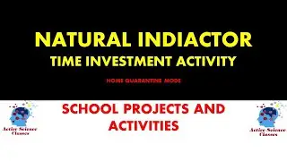 Natural Indicators| Simple Science Activities