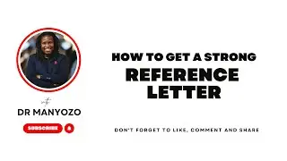 How to get strong reference letter