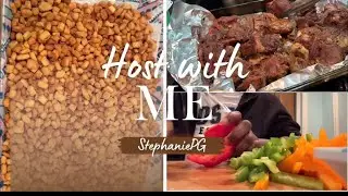 Pre with me to host 40+ guests | grocery run| meal prep for the big day.