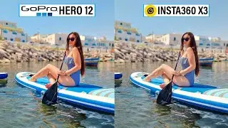 GoPro Hero 12 Black Vs Insta360 X3 Camera Test Comparison