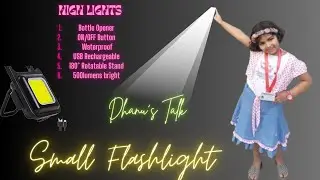 Flash Light Review by Dhanu I All in one Flash Light