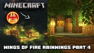 MINECRAFT - RAINWINGS | МАЙНКРАФТ ЧАСТЬ 4 | Драконья Сага | Wings of Fire | G R E A T N E S S ツ