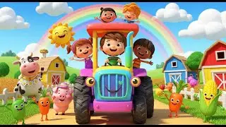 Farm to Table Food Song for Kids | Healthy Eating Song, Popular Nursery Rhyme & Baby Music 🍎
