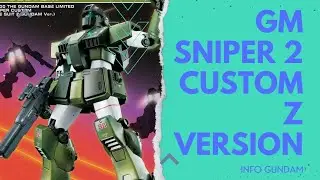 Gundam Info - MG GM Sniper 2 Custom (Zeta Gundam) Limited Edition 