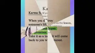 What goes around that comes back Law of karma 🔥🔥