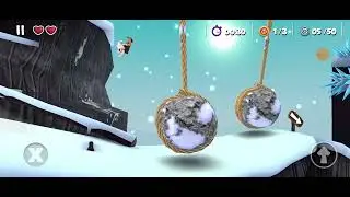 Manuganu (Playthrough) Parte 20 Mundo 2: Cold Winter: Nivel 20