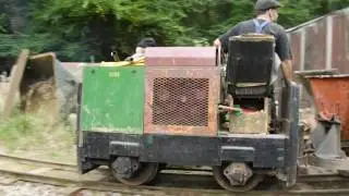 Lea Bailey Simplex propels a stone train 9th October 2016