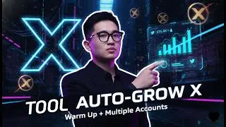 Auto-Grow Multiple X Accounts | Warm Up X Account | MKT X Full Demo