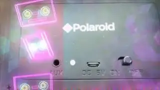 Polaroid's PBT 3005 Wireless Stereo Speaker  (Created with