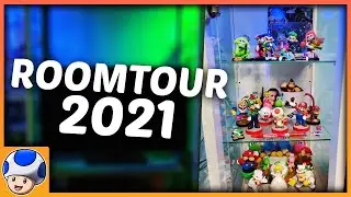 Meine gro&szlig;e Nintendo Sammlung! Roomtour 2021 | Piuus