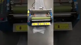 Automatic making bag sleeve cutting and sealing machine