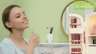 Kelylands Double-Door Cosmetics Fridge/ Makeup Fridge MFA-12L-C Promotional Video