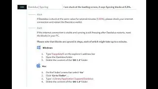 Quick windows fix if blocks aren't syncing or stuck in Daedalus