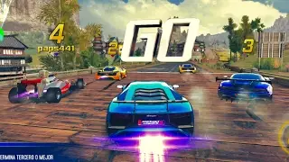 Asphalt 8, The top kings of the game in a multiplayer race