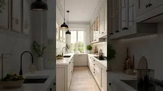 Cocinas peque&ntilde;as modernas, muebles de cocina #kitchen #home #interior #homedecor #interiordesign