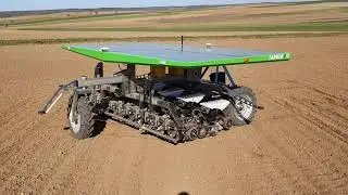 Farmdroid FD20 - Autonome Aussaat der Bio-Zuckerrüben