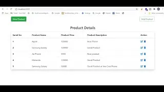 CRUD Operation in ReactJS | React PHP Crud Operation | Programming in REACT