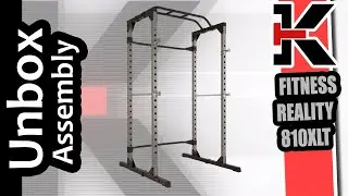 Unbox and Assembly FITNESS REALITY 810XLT Super Max Power Rack Cage