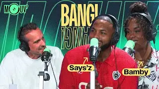 Bamby et Says’z étaient dans nos studios pour interpréter leur feat « Esmeralda » - Bang ! Bang !