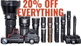 Massive ThruNite End of 2020 Sale & Free Ti3 Keychain Light!