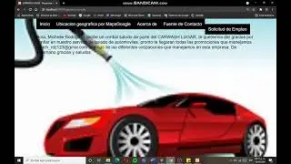 (FPWeb) Reporte en Video de Integradora 4. (Carwash con Solicitud de Empleo y Formulario)