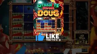🧨 Big Win Dynamite Diggin Doug Slot! 💥 #slots #bigwin