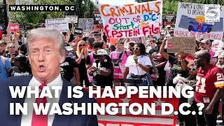 National Guard deployed to D C  as Trump takes on city's crime policy