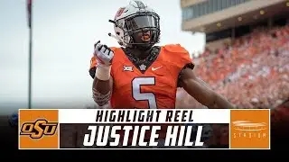 Justice Hill Oklahoma State Football Highlights - 2018 Season | Stadium