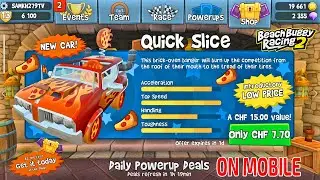 Buying New Car Quick Slice  on Game Shop  ⚡ New Vehicle unlocked ⚡ Beach Buggy Racing 2 Mobile