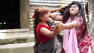বিনোদনে ভরা দুই মহিলার চুলা চুলি || Dui Vabi || Short Film || Mular Juice