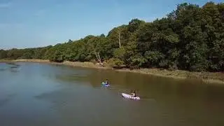 Aerial Footage Over Rowhedge and Wivenhoe