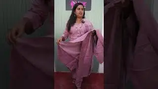 Premium Party wear kurti set | Designer 3 piece in  premium pink 