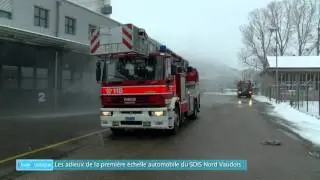 Les adieux de la première echelle automobile du SDIS Nord V audois