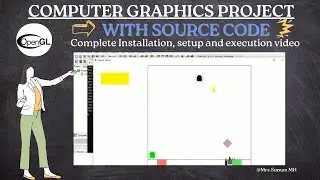 Spider Game | OpenGL Project | Computer Graphics Project | With Source Code