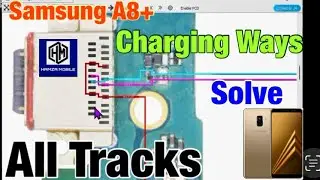 Samsung A8+(2018)/SM-A730 Charging/USB ways,Not Charging Problem,All Solutions,Tracks with Explain