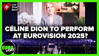 Is CELINE DION in BASEL to perform in the EUROVISION 2025 GRAND FINAL? (REACTION)