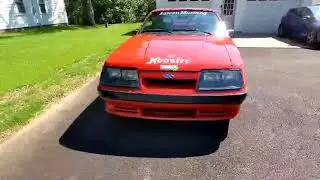 Rare 1986 Foxbody Saleen Mustang #86-0068 Running Walk Around