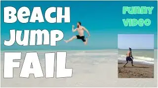 Beach jump fail 🔸 7 second of happiness FUNNY Video 😂 #395