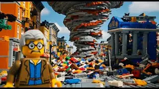 WARNING ⚠️ A Black Storm Is Approaching LEGO City #legocity  #blackstormop #legoanimation #legomovie