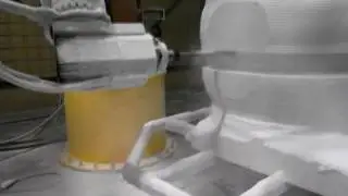 ENTERTECH - Scultura testa con Robot (Emperor of Mankind by Garin)